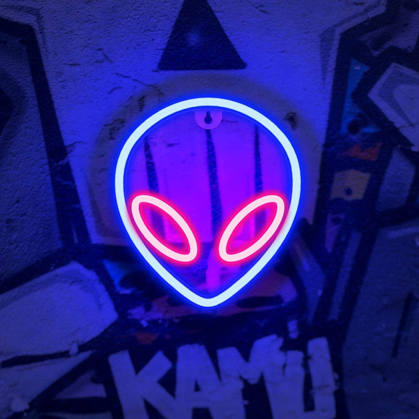 Alien Neon Face Light