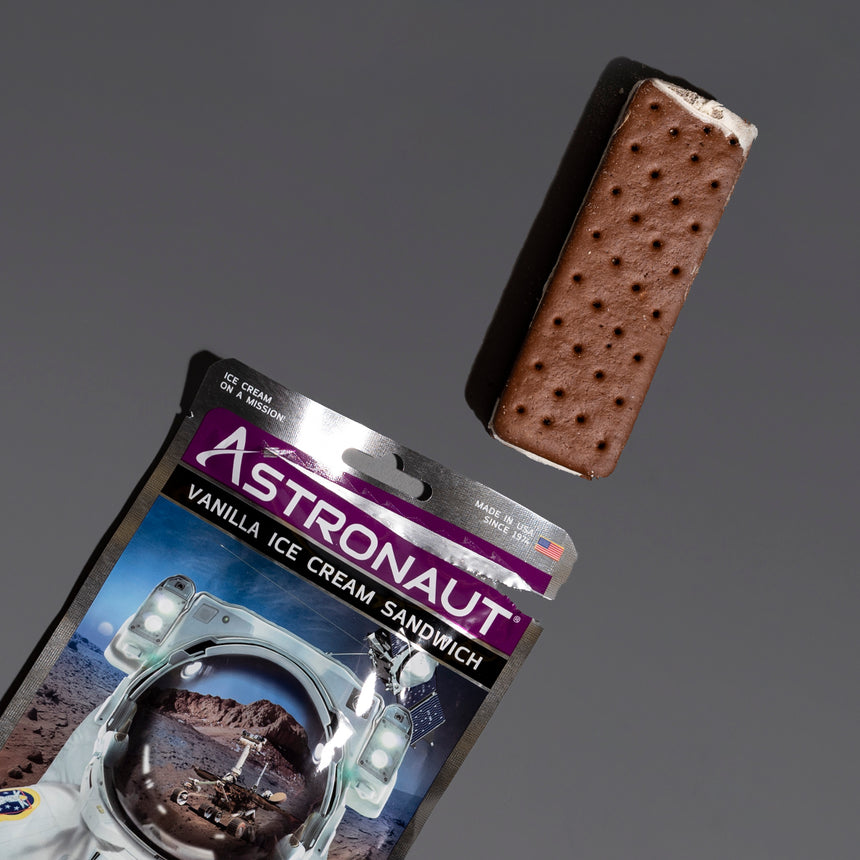 Astronaut Food | Vanilla Ice Cream Sandwich