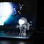 Astronaut Plug-in USB Light