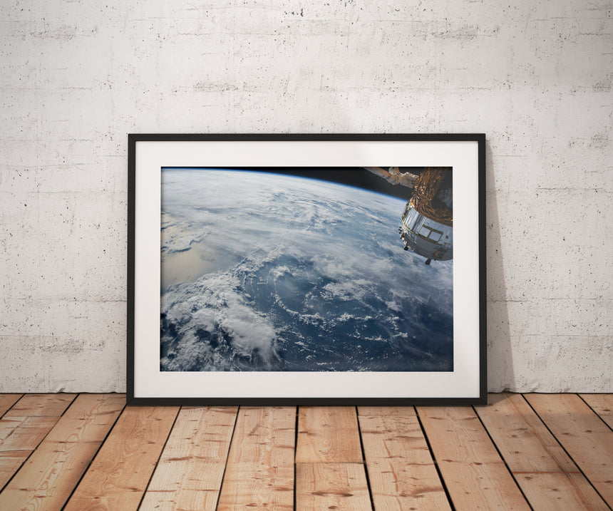 "ORBIT" - Framed Space Print - 40cm x 50cm