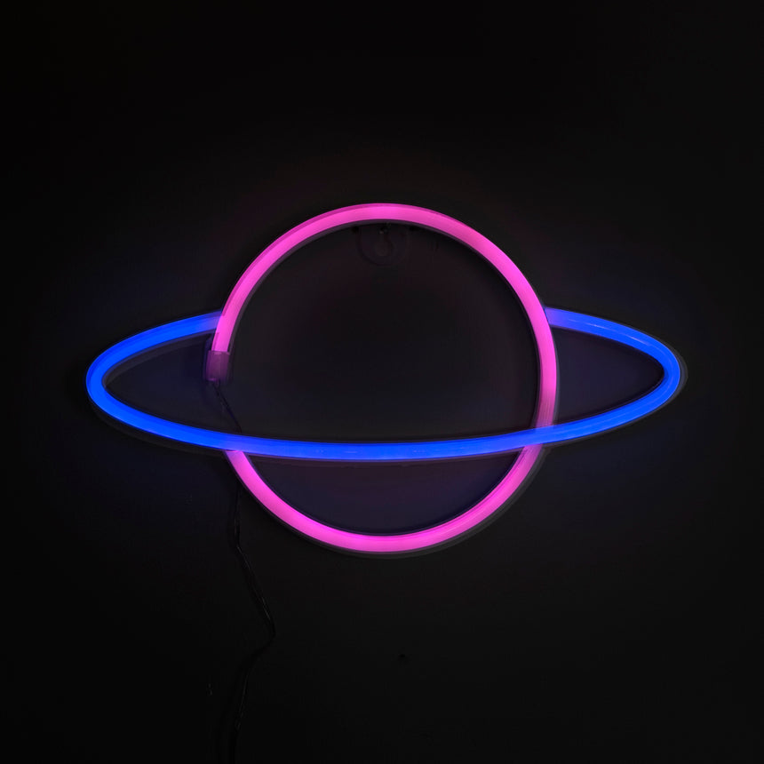 Saturn Neon Light | 3 Available Colours